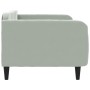 Sofá cama terciopelo gris claro 90x200 cm de vidaXL, Camas y somieres - Ref: Foro24-354086, Precio: 189,10 €, Descuento: %