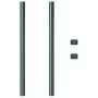 Postes de cerca 2 pcs Verde 60 cm
