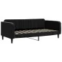 Schlafsofa aus schwarzem Samt, 90 x 200 cm von vidaXL, Betten und Lattenroste - Ref: Foro24-354090, Preis: 182,13 €, Rabatt: %