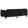Schlafsofa aus schwarzem Samt, 90 x 200 cm von vidaXL, Betten und Lattenroste - Ref: Foro24-354090, Preis: 182,13 €, Rabatt: %