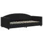 Sofá cama terciopelo negro 90x200 cm de vidaXL, Camas y somieres - Ref: Foro24-354140, Precio: 171,83 €