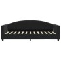 Sofá cama terciopelo negro 90x200 cm de vidaXL, Camas y somieres - Ref: Foro24-354140, Precio: 171,83 €, Descuento: %