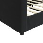 Sofá cama terciopelo negro 90x200 cm de vidaXL, Camas y somieres - Ref: Foro24-354140, Precio: 171,83 €, Descuento: %