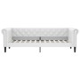Weißes Schlafsofa aus Kunstleder, 90 x 200 cm von vidaXL, Betten und Lattenroste - Ref: Foro24-354227, Preis: 234,21 €, Rabat...