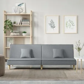 Sofá cama tela gris claro von vidaXL, Sofas - Ref: Foro24-351900, Preis: 243,98 €, Rabatt: %