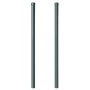 Postes de cerca 2 pcs Verde 100 cm