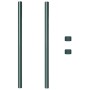 Postes de cerca 2 pcs Verde 100 cm