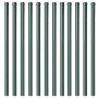 Postes de cerca 12 pcs Verde 100 cm