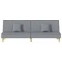 Sofá cama tela gris claro by vidaXL, Sofas - Ref: Foro24-351900, Price: 243,98 €, Discount: %