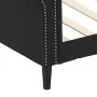 Schwarzes Schlafsofa aus Kunstleder, 100 x 200 cm von vidaXL, Betten und Lattenroste - Ref: Foro24-354230, Preis: 234,11 €, R...