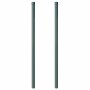 Postes de cerca 2 pcs Verde 120 cm