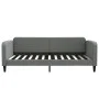 Dark gray fabric sofa bed 100x200 cm by vidaXL, Beds and slatted bases - Ref: Foro24-354039, Price: 193,59 €, Discount: %
