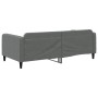 Dark gray fabric sofa bed 100x200 cm by vidaXL, Beds and slatted bases - Ref: Foro24-354039, Price: 196,66 €, Discount: %