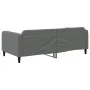 Dark gray fabric sofa bed 100x200 cm by vidaXL, Beds and slatted bases - Ref: Foro24-354039, Price: 193,59 €, Discount: %