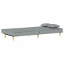 Sofá cama tela gris claro von vidaXL, Sofas - Ref: Foro24-351900, Preis: 253,02 €, Rabatt: %