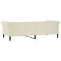 Cremefarbenes Schlafsofa aus Kunstleder, 90 x 200 cm von vidaXL, Betten und Lattenroste - Ref: Foro24-354228, Preis: 217,10 €...
