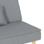 Sofá cama tela gris claro by vidaXL, Sofas - Ref: Foro24-351900, Price: 243,98 €, Discount: %