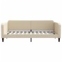 Schlafsofa aus cremefarbenem Stoff, 90 x 200 cm von vidaXL, Betten und Lattenroste - Ref: Foro24-354037, Preis: 185,35 €, Rab...