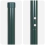 Postes de cerca 12 pcs Verde 180 cm