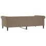 Sofá cama cuero sintético color capuchino 90x200 cm de vidaXL, Camas y somieres - Ref: Foro24-354229, Precio: 215,15 €, Descu...