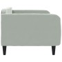 Light gray velvet sofa bed 100x200 cm by vidaXL, Beds and slatted bases - Ref: Foro24-354093, Price: 196,13 €, Discount: %
