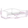 Hellgraues Samtschlafsofa 100x200 cm von vidaXL, Betten und Lattenroste - Ref: Foro24-354143, Preis: 194,75 €, Rabatt: %