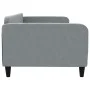 Light gray fabric sofa bed 100x200 cm by vidaXL, Beds and slatted bases - Ref: Foro24-354038, Price: 194,53 €, Discount: %