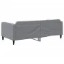 Light gray fabric sofa bed 100x200 cm by vidaXL, Beds and slatted bases - Ref: Foro24-354038, Price: 194,53 €, Discount: %