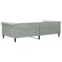 Hellgraues Samtschlafsofa 100x200 cm von vidaXL, Betten und Lattenroste - Ref: Foro24-354251, Preis: 195,17 €, Rabatt: %