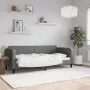 Sofá cama tela gris oscuro 80x200 cm de vidaXL, Camas y somieres - Ref: Foro24-354029, Precio: 182,60 €, Descuento: %