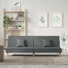 Dunkelgraues Schlafsofa aus Stoff von vidaXL, Sofas - Ref: Foro24-351901, Preis: 258,13 €, Rabatt: %