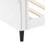 Weißes Schlafsofa aus Kunstleder, 100 x 200 cm von vidaXL, Betten und Lattenroste - Ref: Foro24-354231, Preis: 226,16 €, Raba...