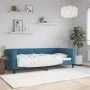 Sofá cama terciopelo azul 90x200 cm de vidaXL, Camas y somieres - Ref: Foro24-354243, Precio: 186,41 €, Descuento: %