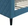 Sofá cama terciopelo azul 90x200 cm de vidaXL, Camas y somieres - Ref: Foro24-354243, Precio: 186,41 €, Descuento: %