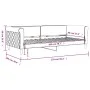 Sofá cama terciopelo azul 90x200 cm de vidaXL, Camas y somieres - Ref: Foro24-354243, Precio: 186,41 €, Descuento: %