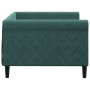 Dunkelgrünes Samtschlafsofa 90x200 cm von vidaXL, Betten und Lattenroste - Ref: Foro24-354246, Preis: 190,30 €, Rabatt: %