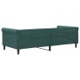 Dunkelgrünes Samtschlafsofa 90x200 cm von vidaXL, Betten und Lattenroste - Ref: Foro24-354246, Preis: 190,30 €, Rabatt: %