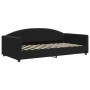 Schlafsofa aus schwarzem Samt, 100 x 200 cm von vidaXL, Betten und Lattenroste - Ref: Foro24-354147, Preis: 196,35 €, Rabatt: %