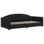 Schlafsofa aus schwarzem Samt, 100 x 200 cm von vidaXL, Betten und Lattenroste - Ref: Foro24-354147, Preis: 193,45 €, Rabatt: %