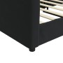 Schlafsofa aus schwarzem Samt, 100 x 200 cm von vidaXL, Betten und Lattenroste - Ref: Foro24-354147, Preis: 196,35 €, Rabatt: %