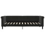 Sofá cama terciopelo negro 80x200 cm de vidaXL, Camas y somieres - Ref: Foro24-354241, Precio: 185,02 €, Descuento: %
