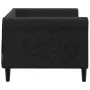Black velvet sofa bed 80x200 cm by vidaXL, Beds and slatted bases - Ref: Foro24-354241, Price: 182,81 €, Discount: %