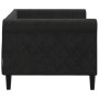 Sofá cama terciopelo negro 80x200 cm de vidaXL, Camas y somieres - Ref: Foro24-354241, Precio: 185,02 €, Descuento: %