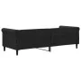 Black velvet sofa bed 80x200 cm by vidaXL, Beds and slatted bases - Ref: Foro24-354241, Price: 182,81 €, Discount: %