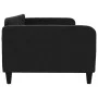 Schlafsofa aus schwarzem Stoff, 100 x 200 cm von vidaXL, Betten und Lattenroste - Ref: Foro24-354040, Preis: 192,49 €, Rabatt: %