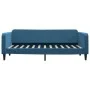 Sofá cama terciopelo azul 90x200 cm de vidaXL, Camas y somieres - Ref: Foro24-354085, Precio: 183,51 €, Descuento: %