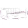 Sofá cama terciopelo azul 90x200 cm de vidaXL, Camas y somieres - Ref: Foro24-354085, Precio: 183,51 €, Descuento: %