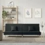 Sofá cama de tela negro de vidaXL, Sofás - Ref: Foro24-351902, Precio: 252,56 €, Descuento: %