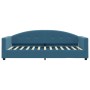 Sofá cama terciopelo azul 90x200 cm de vidaXL, Camas y somieres - Ref: Foro24-354135, Precio: 188,20 €, Descuento: %