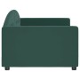 Dunkelgrünes Samtschlafsofa 90x200 cm von vidaXL, Betten und Lattenroste - Ref: Foro24-354138, Preis: 187,95 €, Rabatt: %